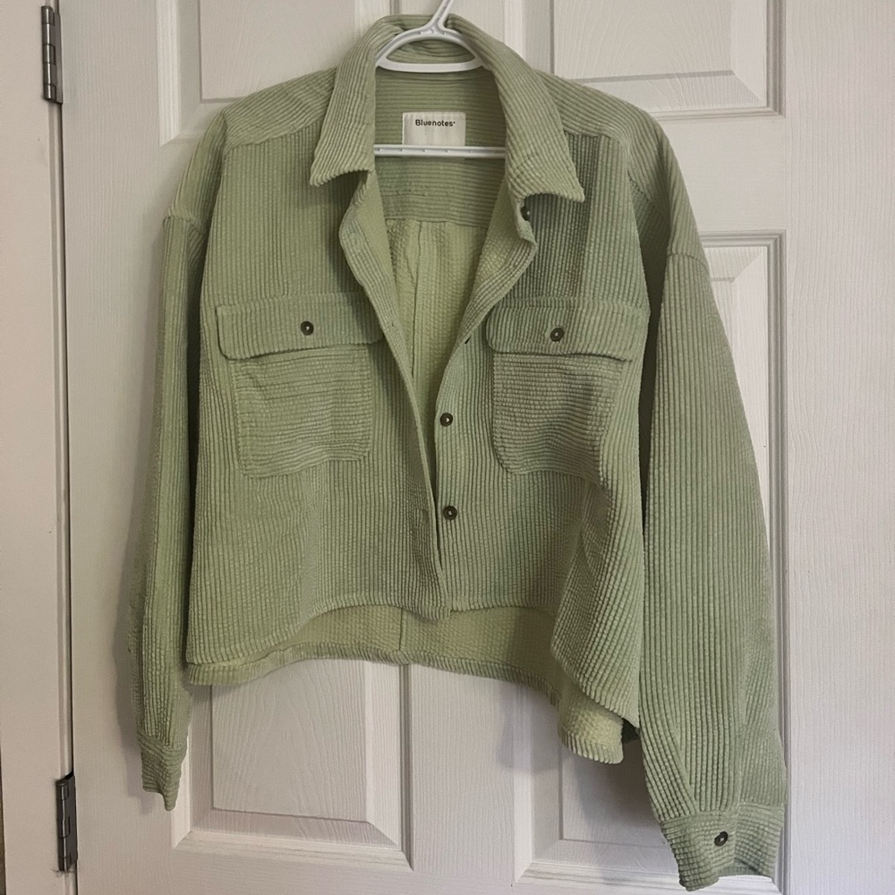 Bluenotes Cropped Shacket